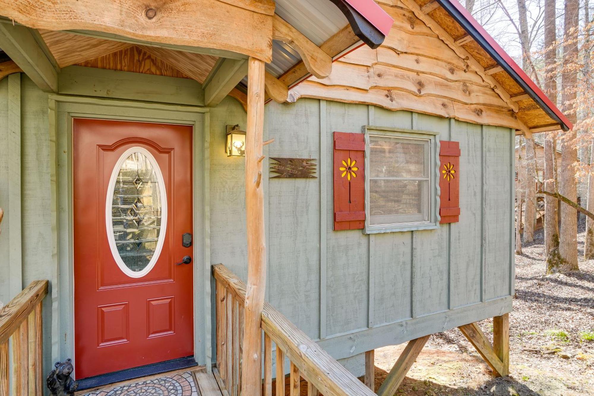 Secluded Family Retreat In Dahlonega With Hot Tub! Villa Dış mekan fotoğraf